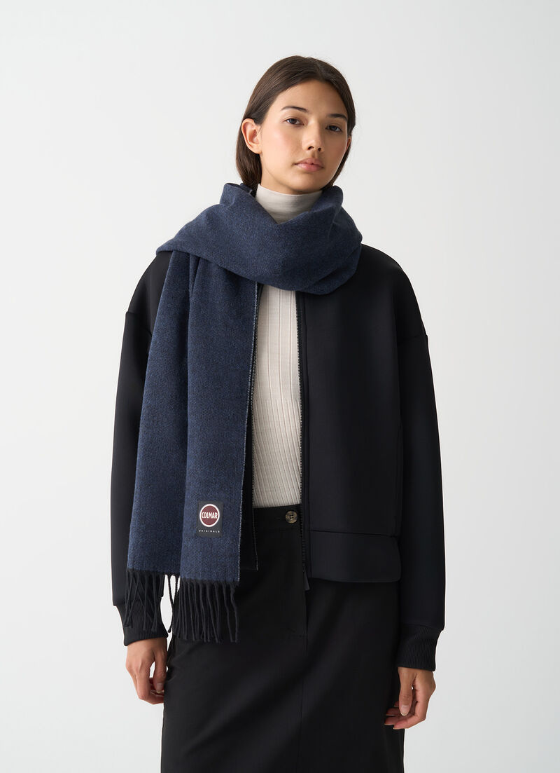 Unisex double face scarf