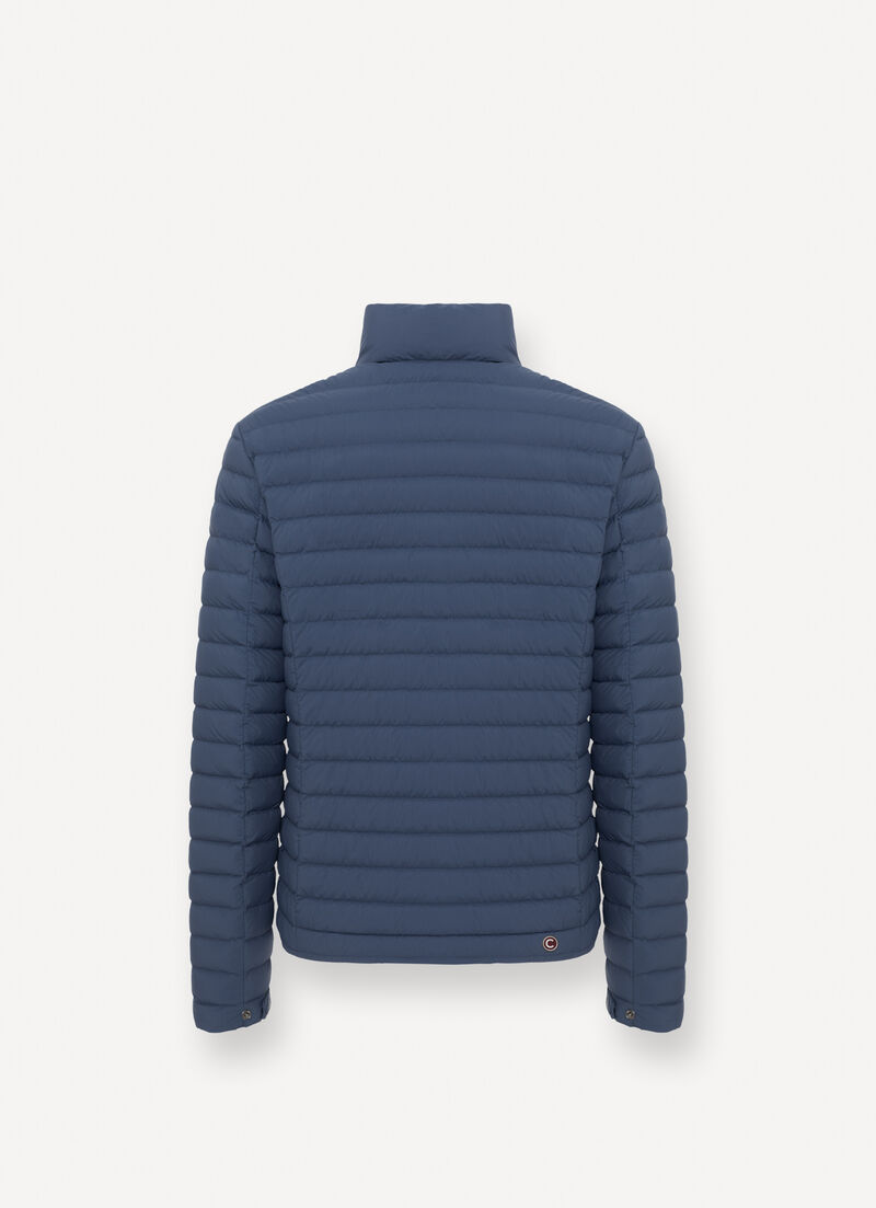 Light down jacket with padded collar