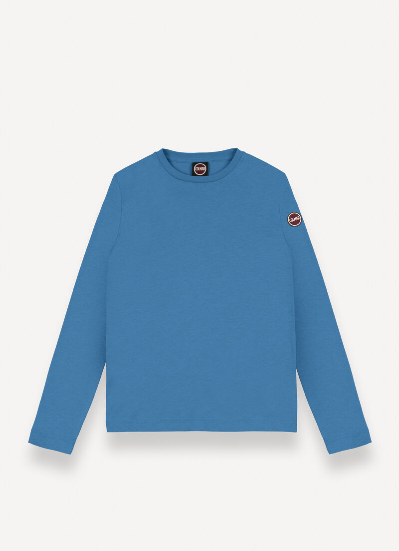 Long-sleeved cotton T-shirt