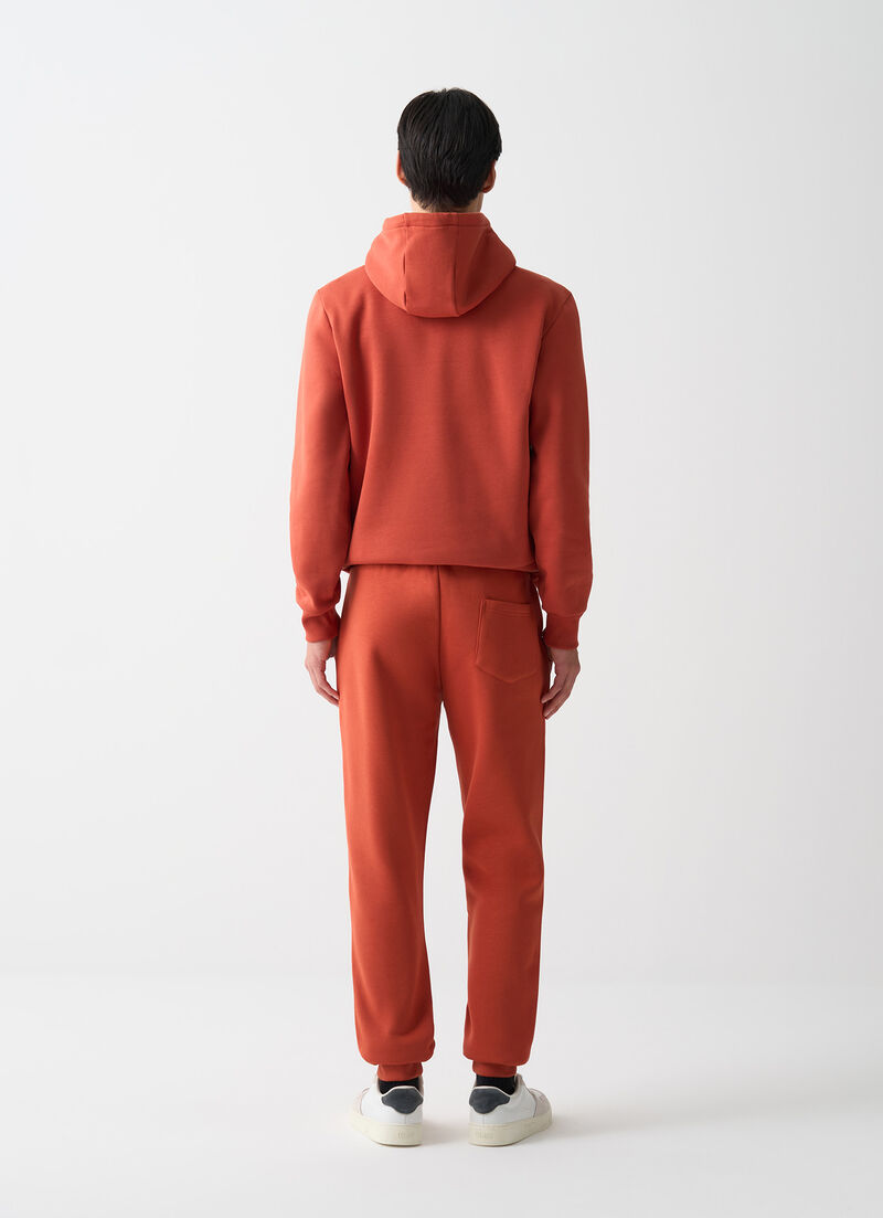 Cotton tracksuit bottoms