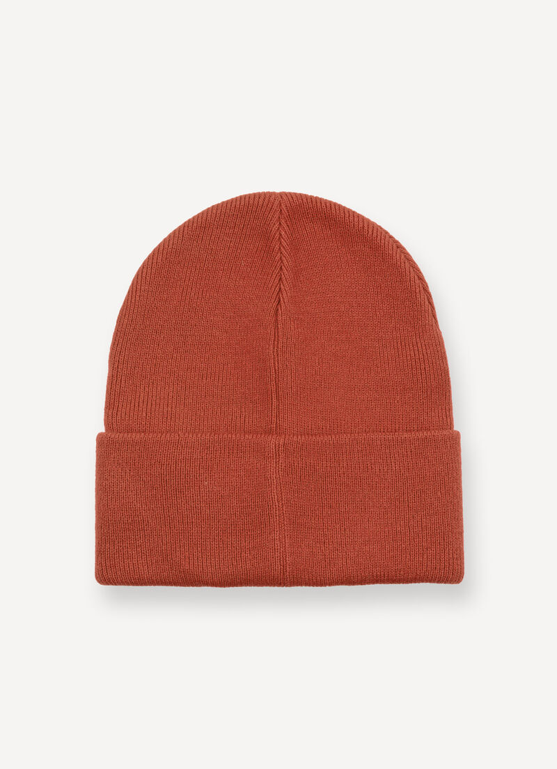 Unisex hat with turn-up cuff