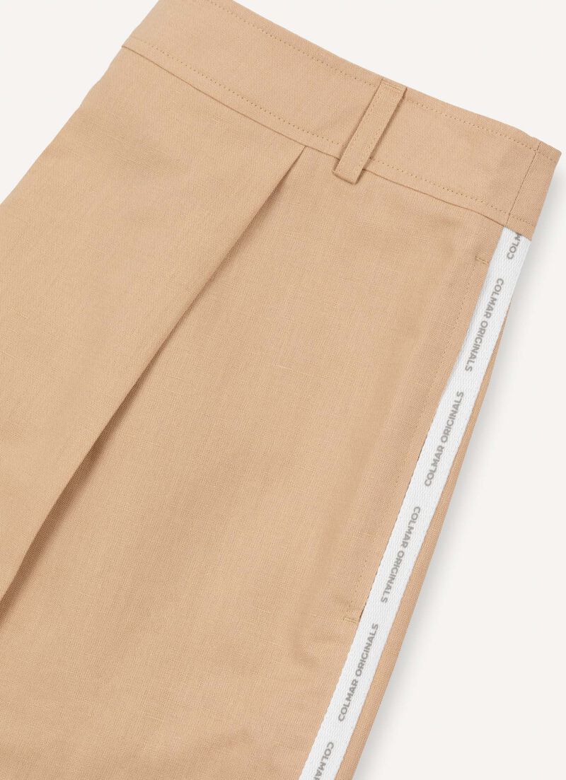 Linen bermudas