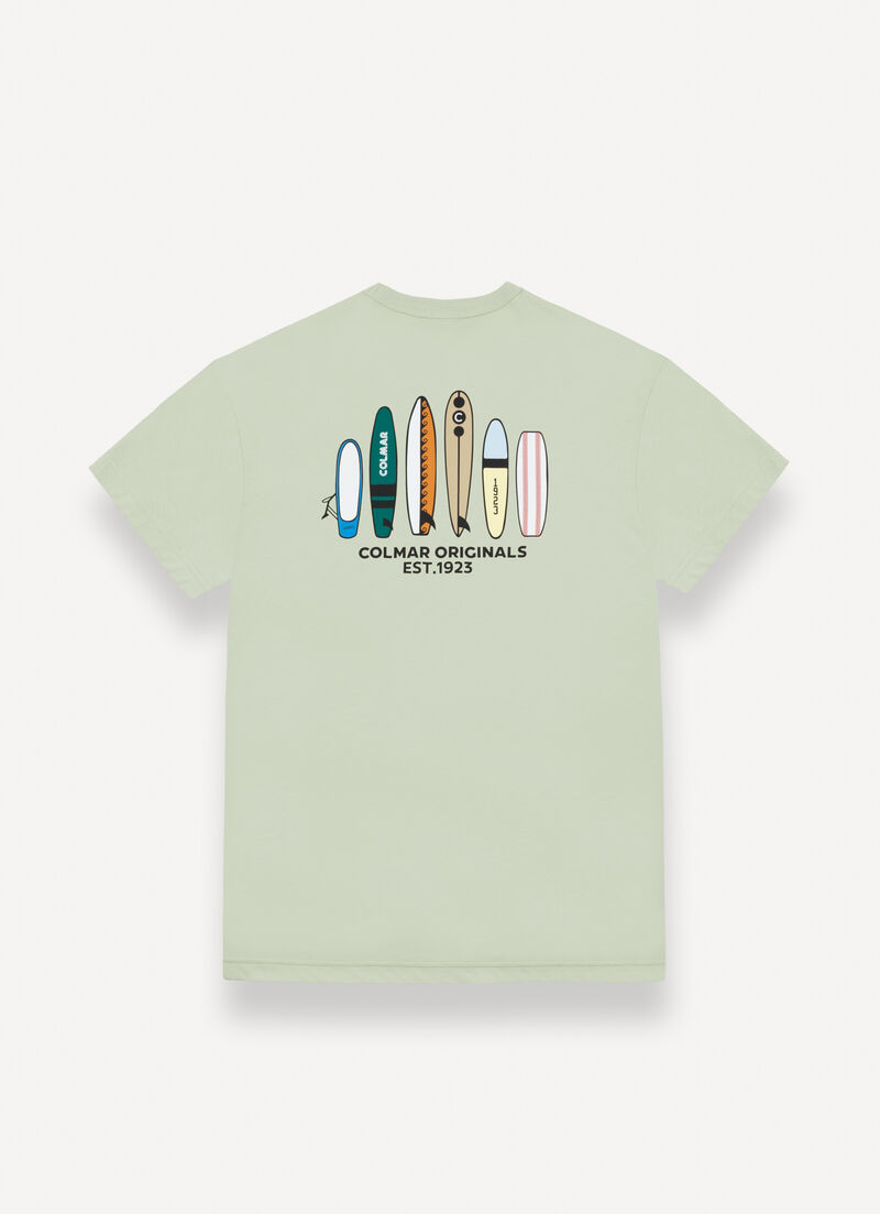 Short-sleeved surf T-shirt