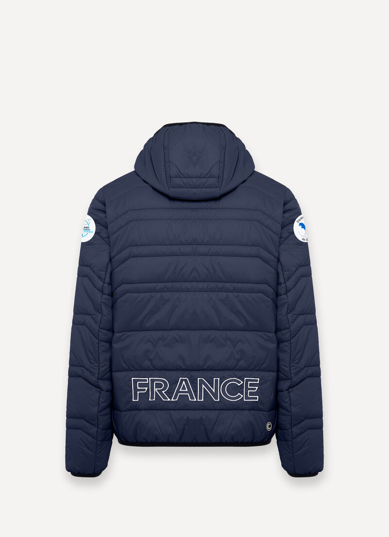 French national team quilted jacket