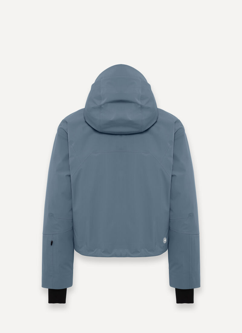 Jacket with insulating down jacket