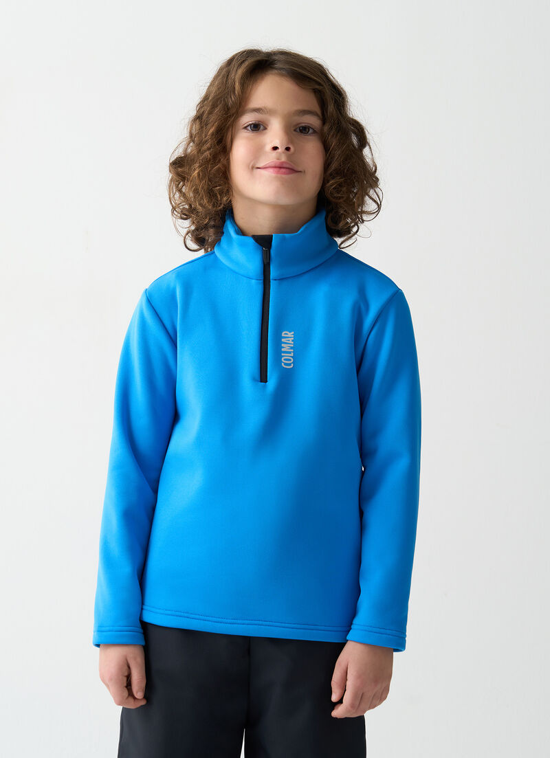 Boy’s half-zip ski fleece