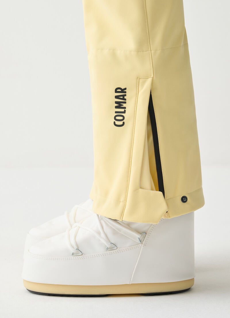 Dressy softshell ski trousers