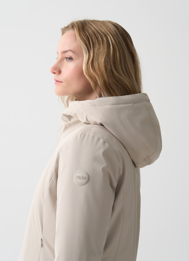 Waterproof down jacket