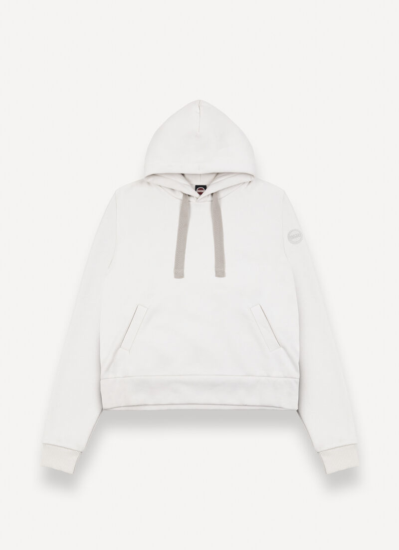 Sweatshirt with side slits