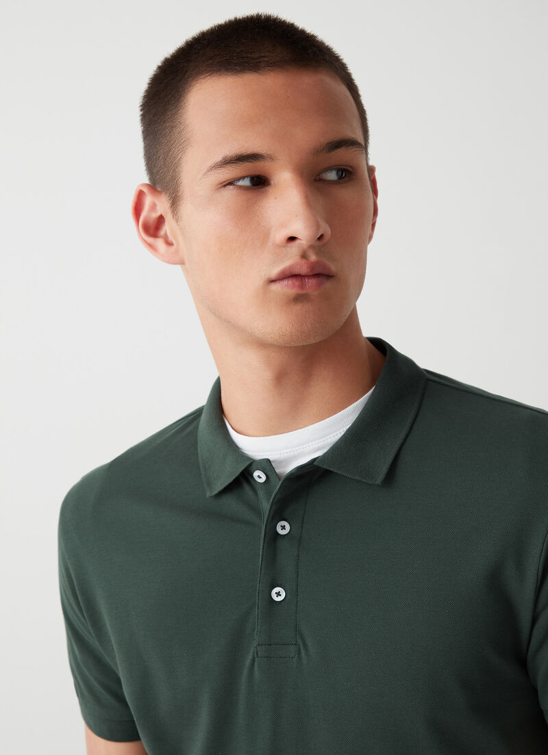 Piqué polo-shirt