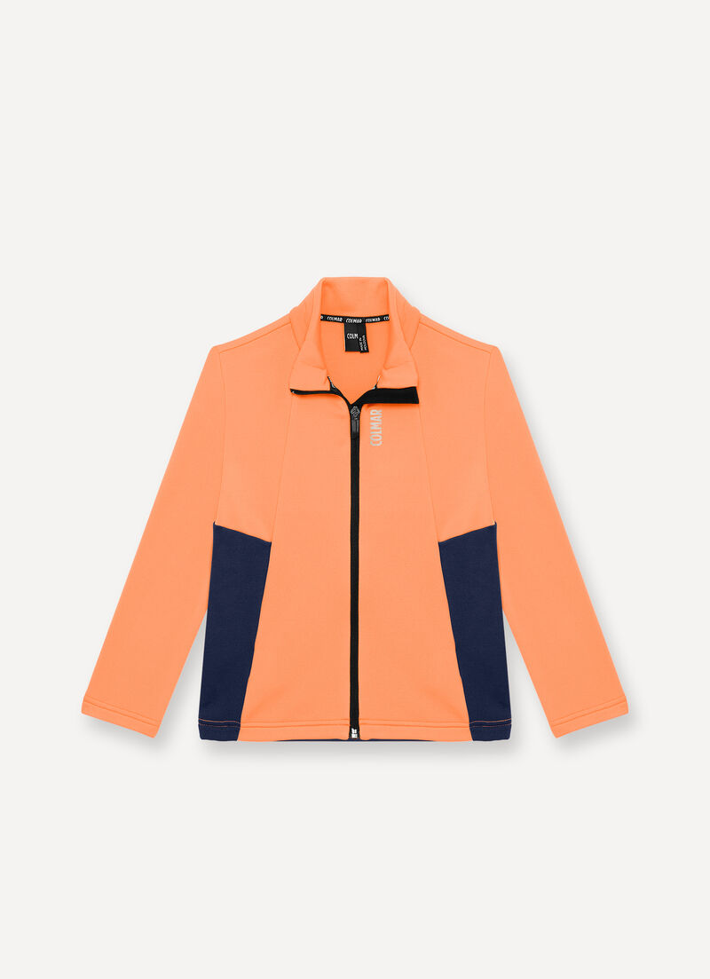 Boys’ full-zip ski sweatshirt