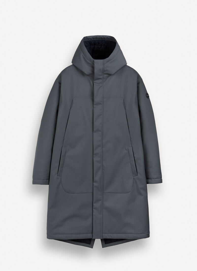 Padded parka with hood