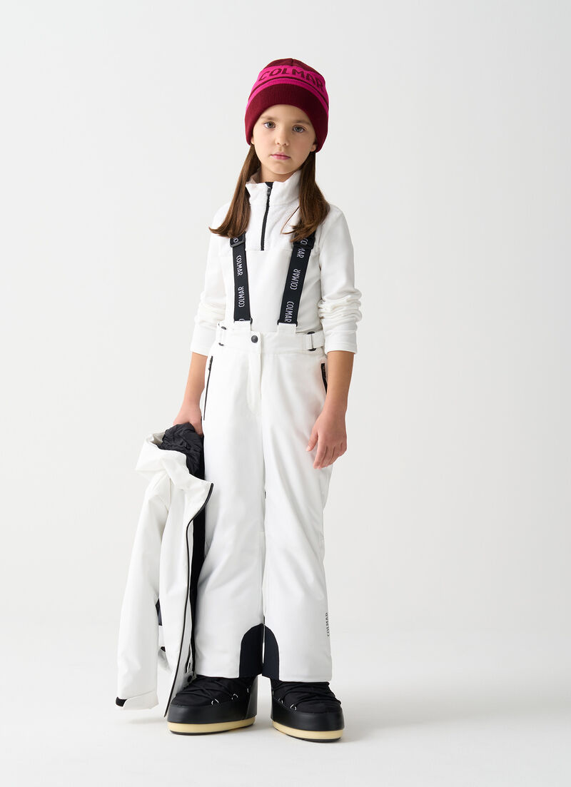 Girl's ski salopettes