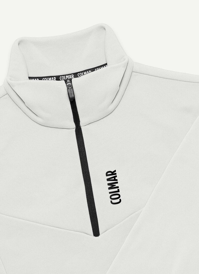 Half-zip stretch ski fleece