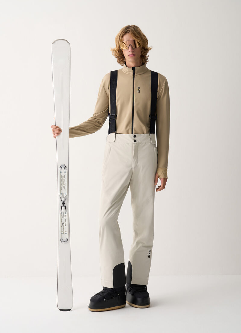 Padded ski salopettes with Recco® reflector