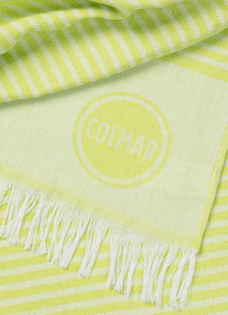Cotton blend jacquard towel