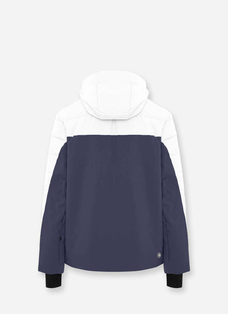 Quilted ripstop ski jacket