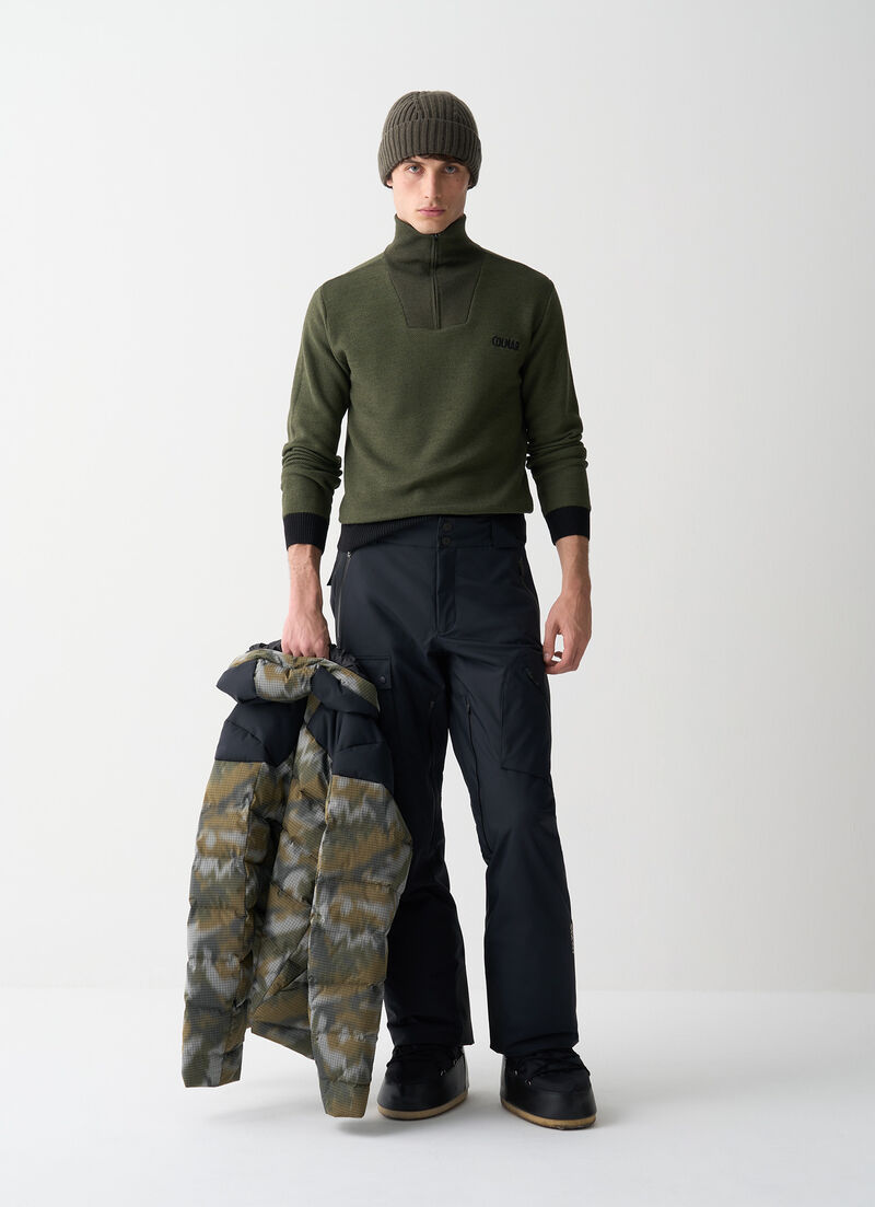 Half-zip technical pullover