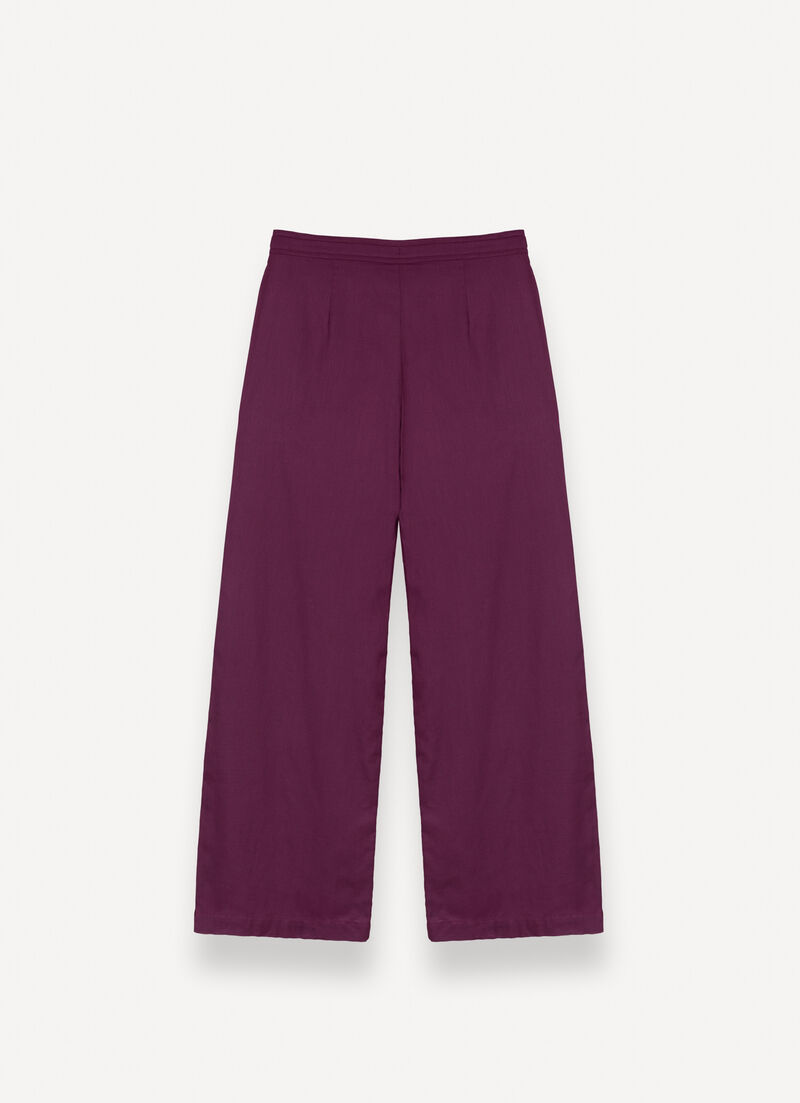 Cotton flannel trousers