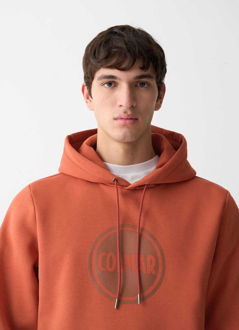 Hooded sweatshirt with logo