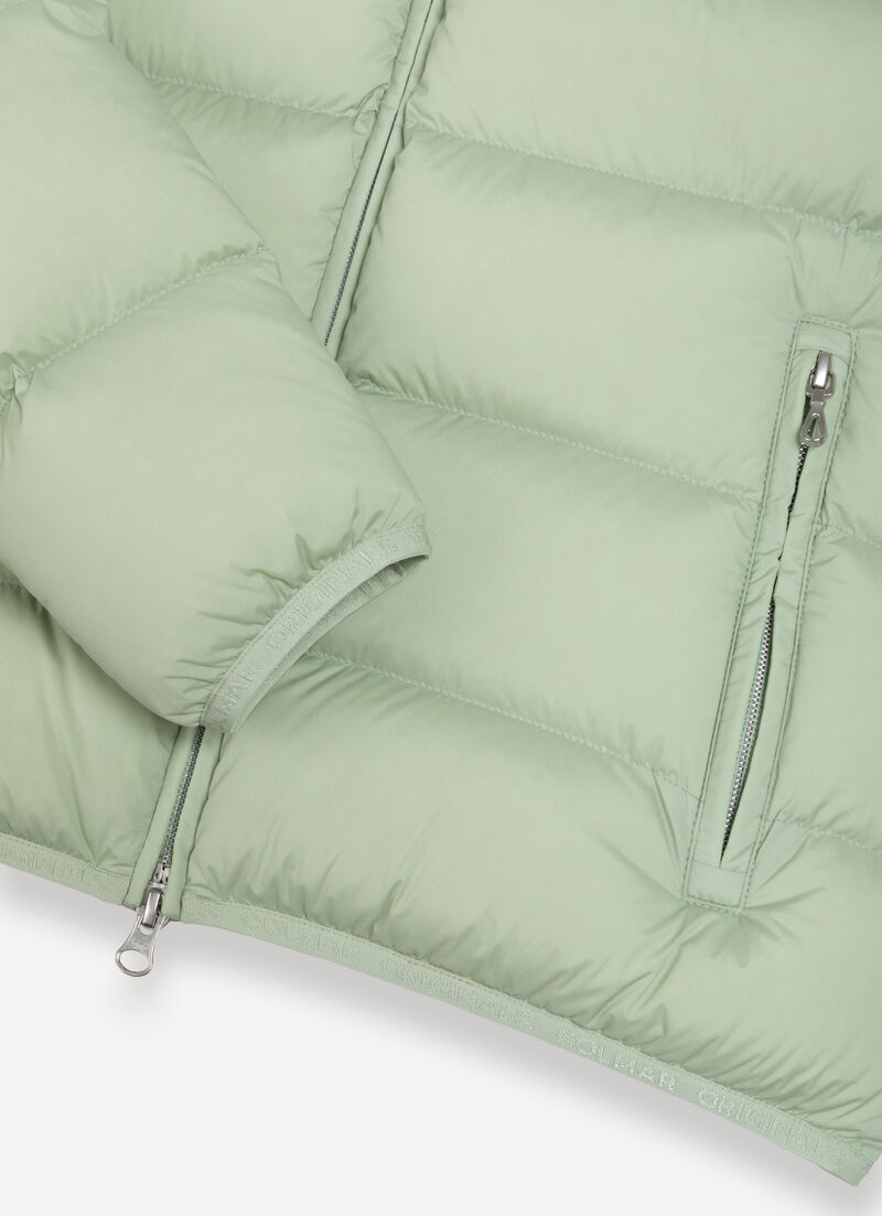 Super-matte stretch down jacket