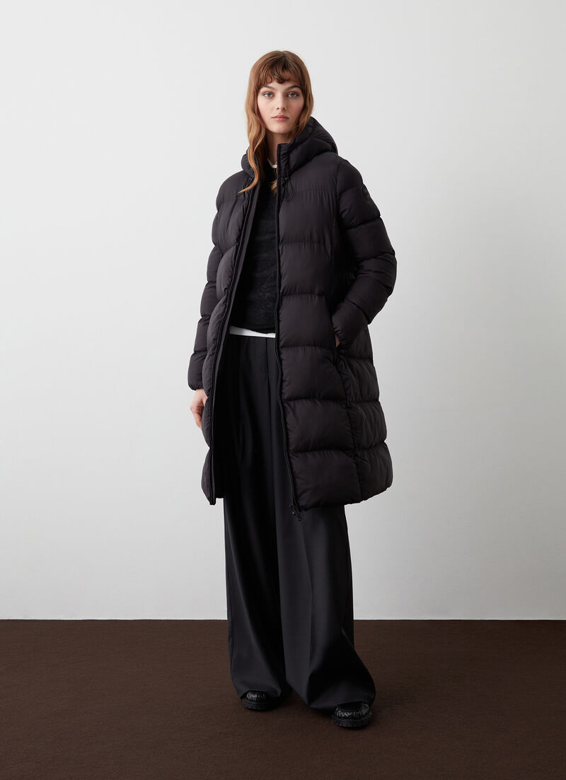 Long Recycled Essentials padded jacket