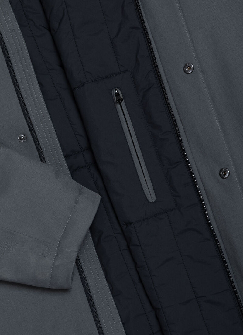 Padded parka with hood