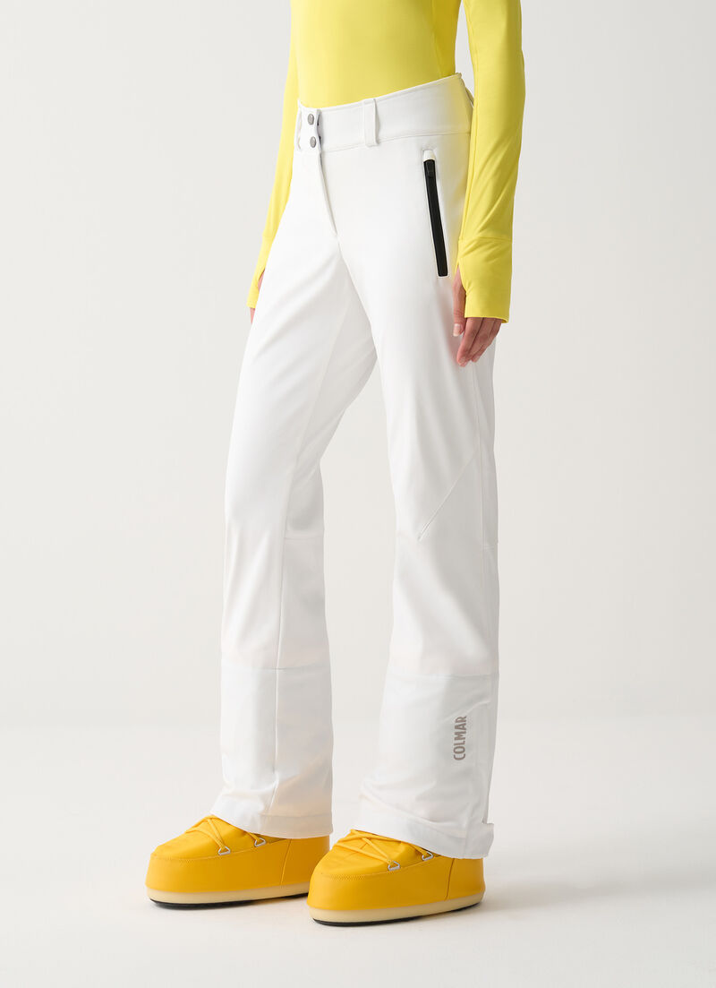 Dressy softshell ski trousers