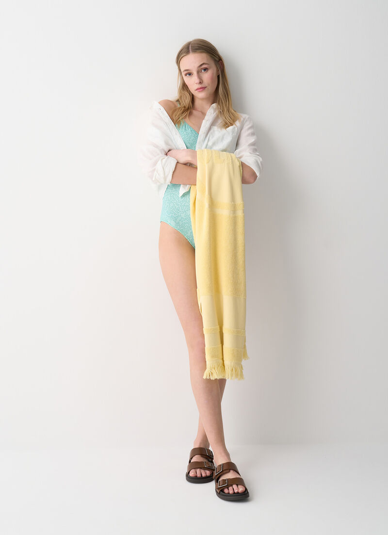 Terry beach towel