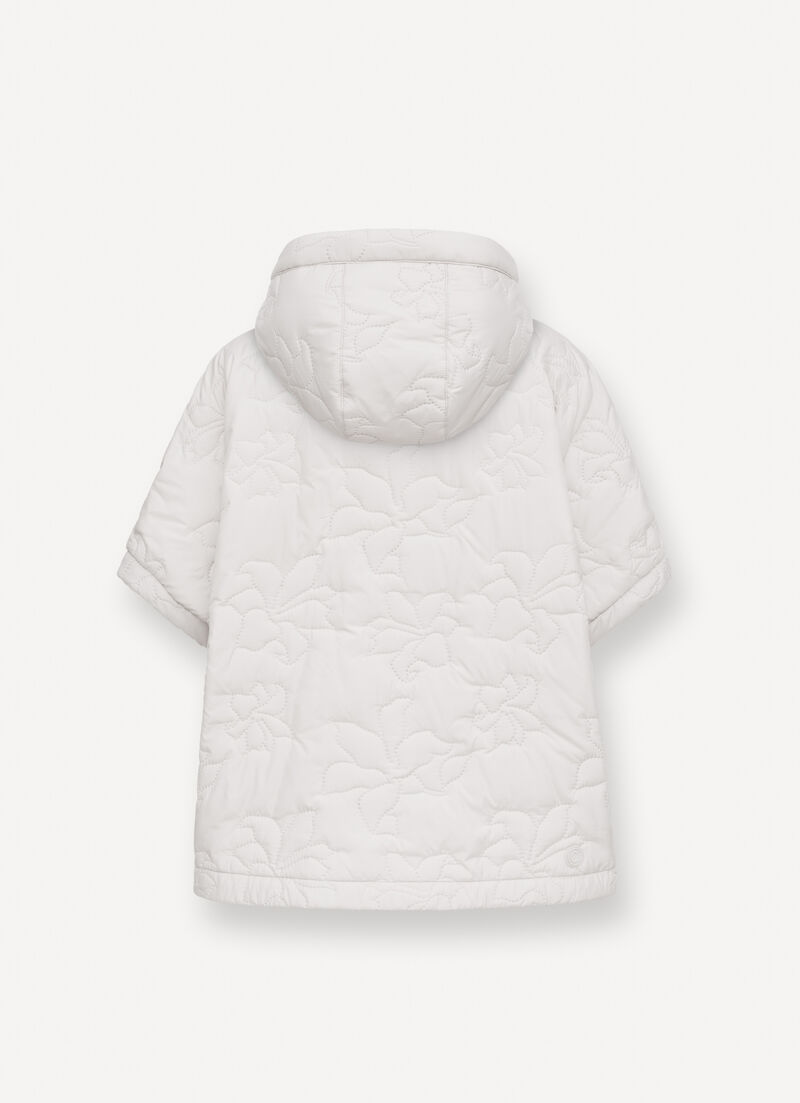 Light cape with floral design