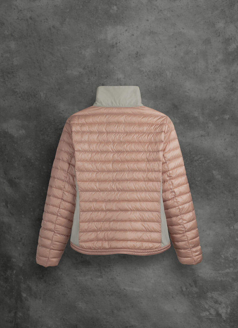 Taffeta and recycled fabric jacket