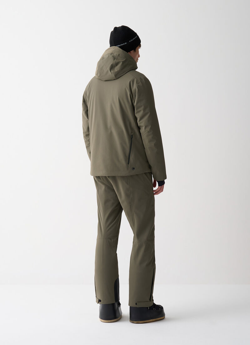 Attitude 3D ski jacket with seamless balaclava