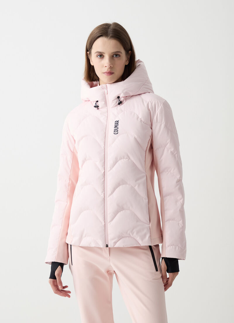 Extra-warm down ski jacket