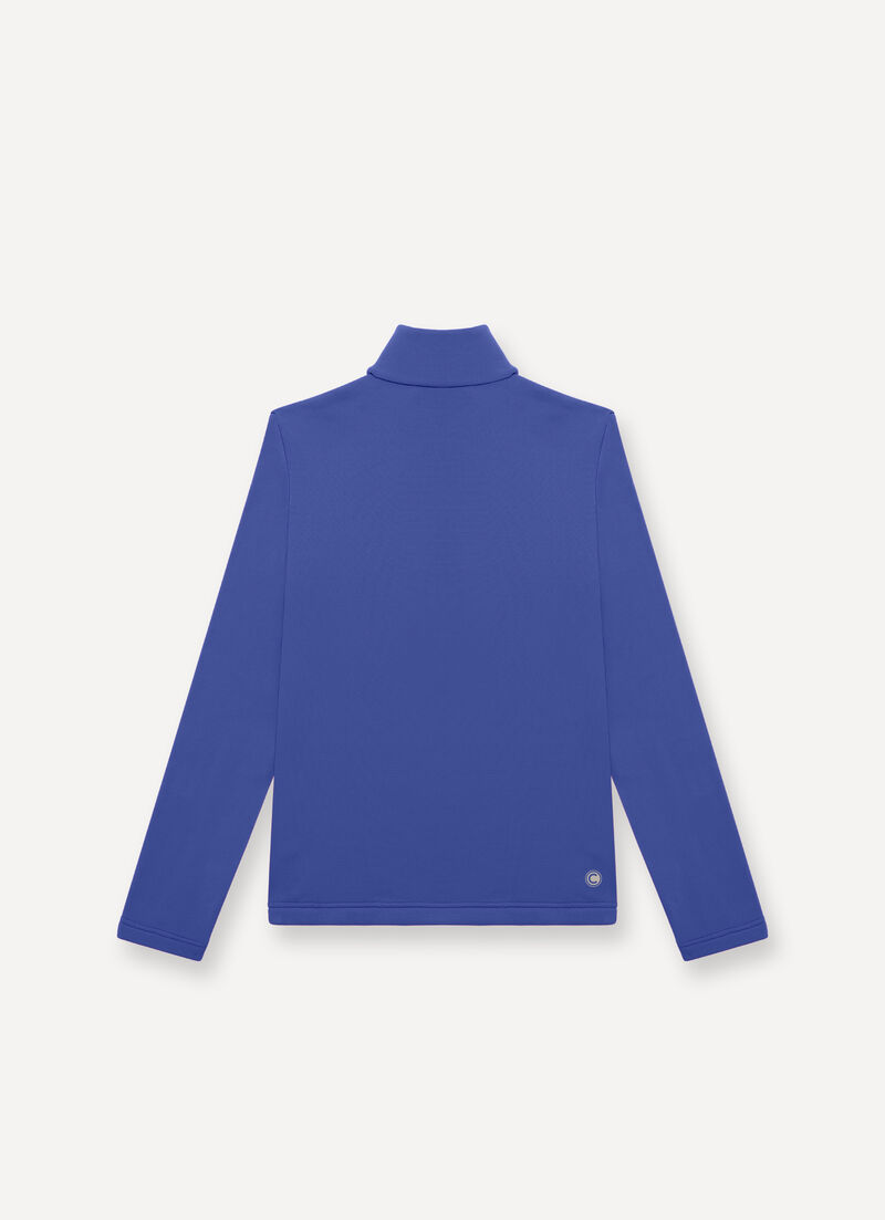 Full-zip stretch ski fleece