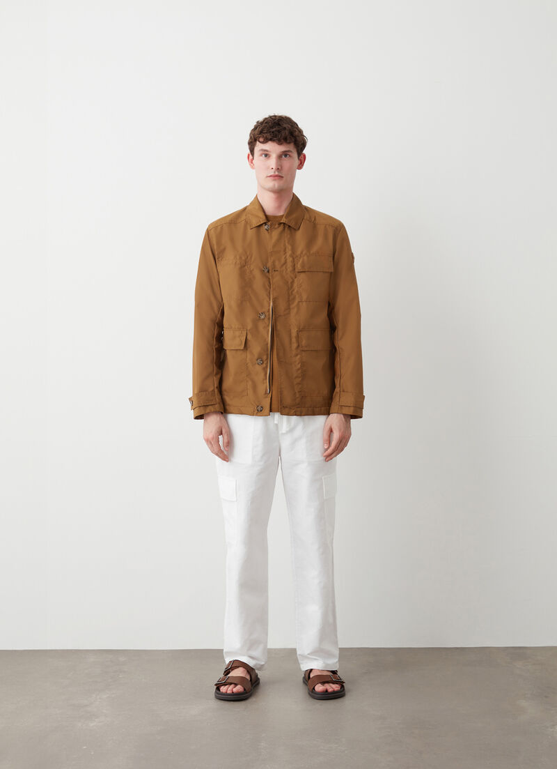 Canvas worker jacket