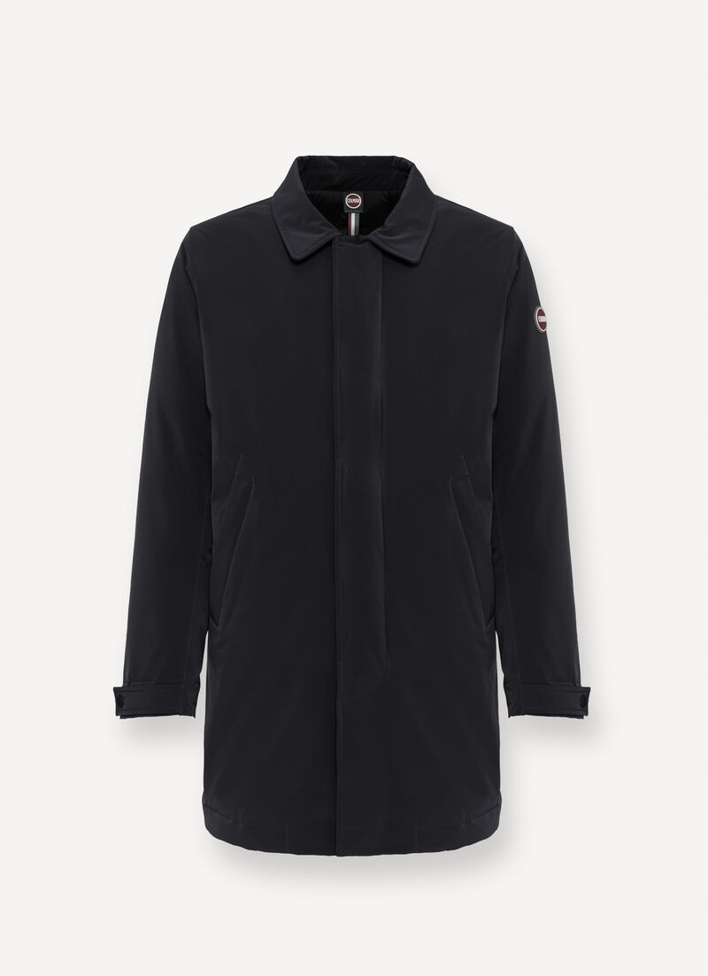 Waterproof coat with seamless interior