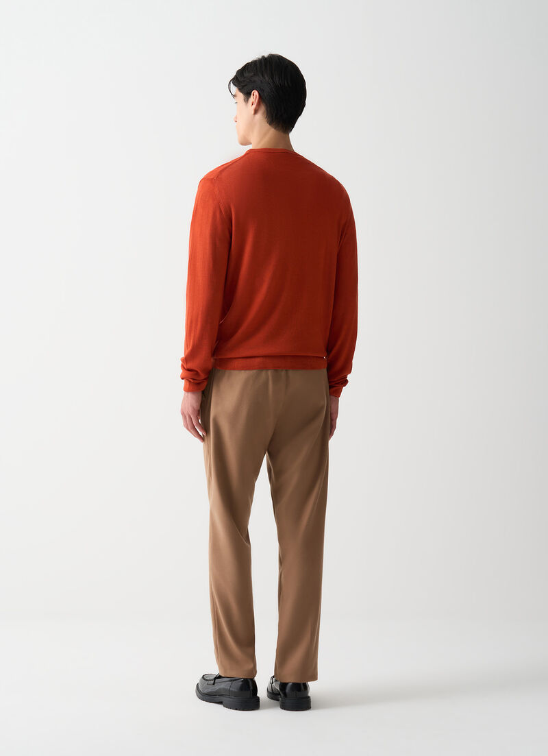 Merino wool pullover