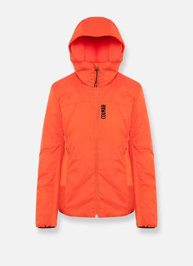 Jacket with lightweight wadding