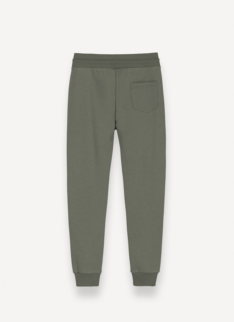 Cotton tracksuit bottoms