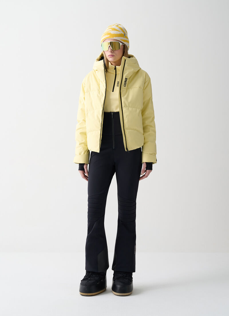 Cropped padded ski jacket