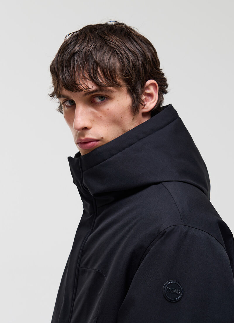 Padded parka with hood