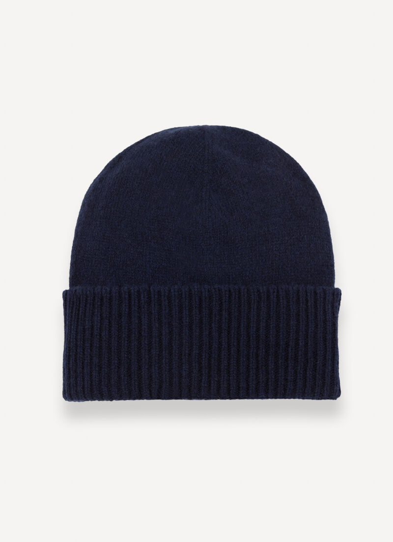 Unisex wool and cashmere-blend hat