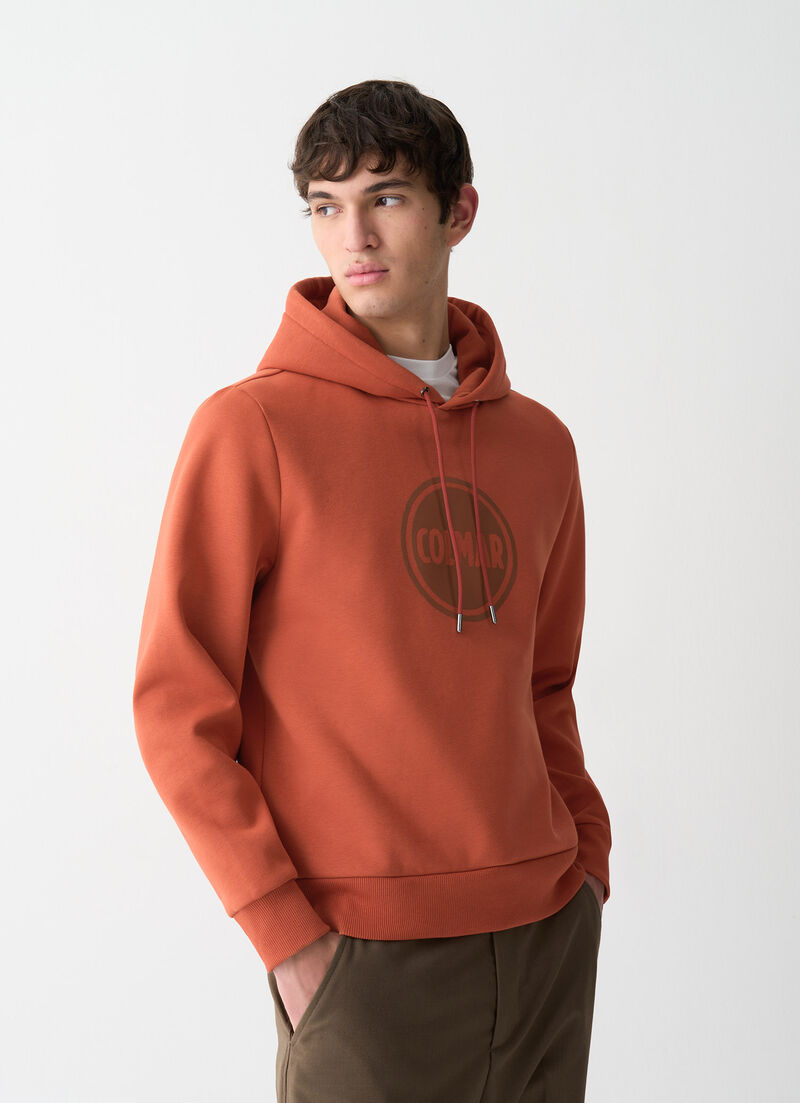 Hooded sweatshirt with logo