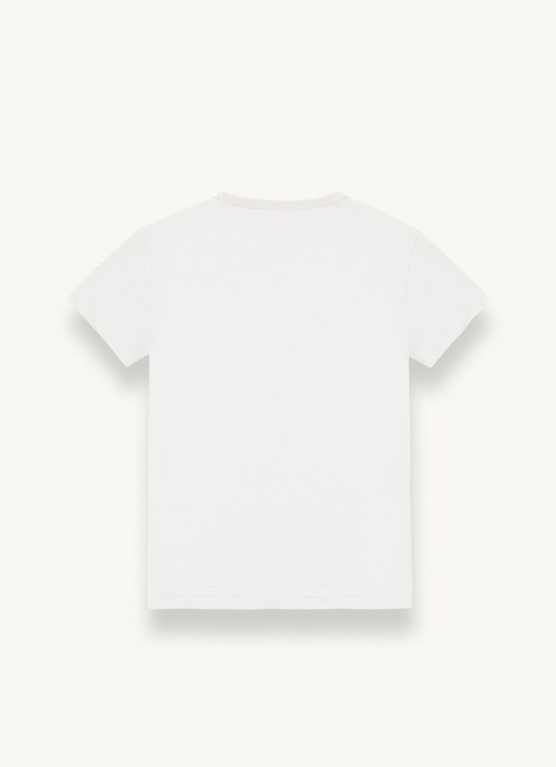 Cotton T-shirt with maxi Colmar logo