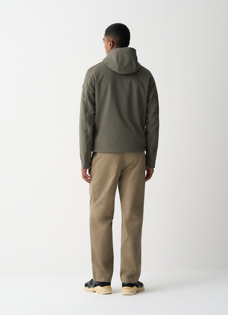 Autumn-weight softshell jacket