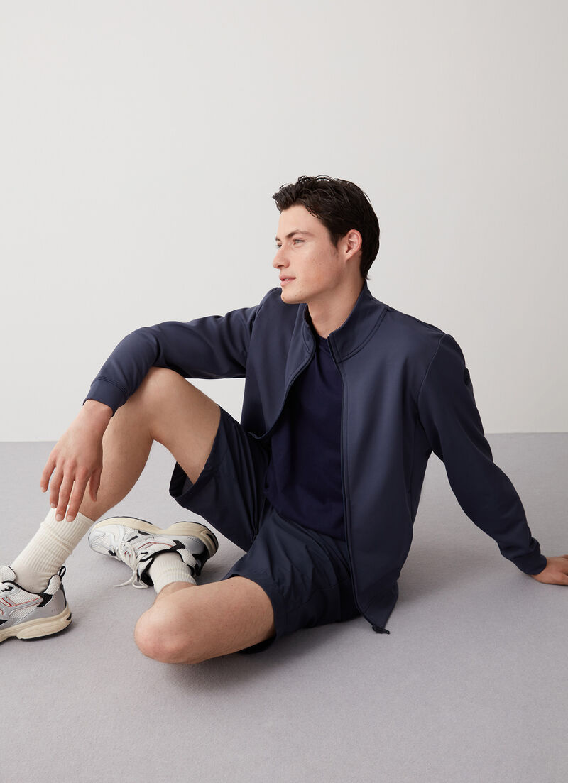 Recycled Essentials full zip sweatshirt