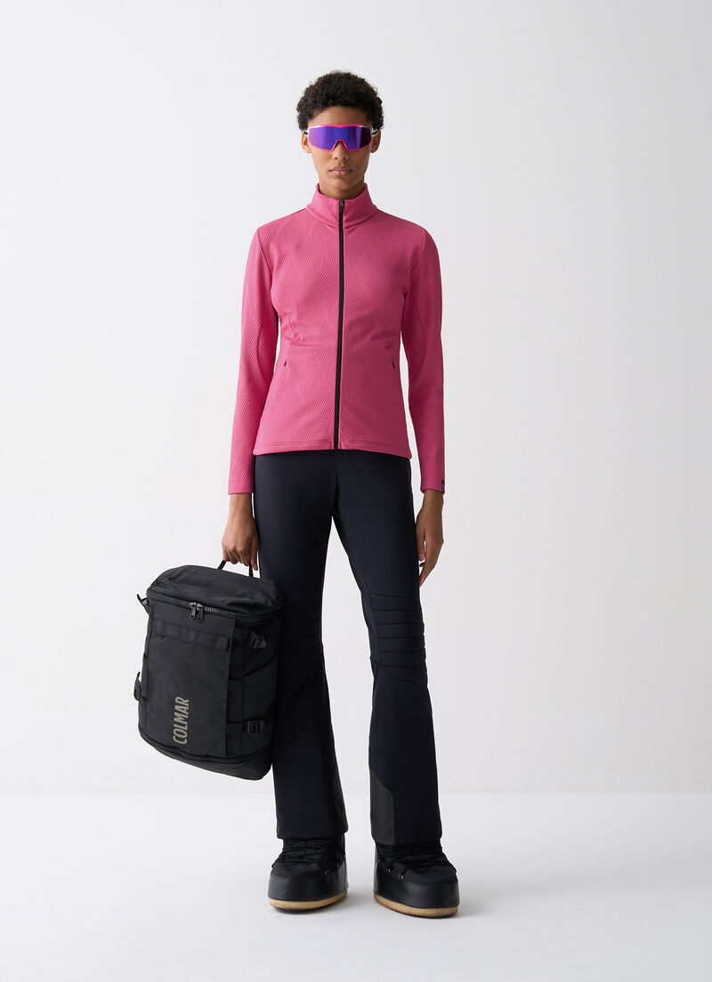 Jacquard fleece ski fleece