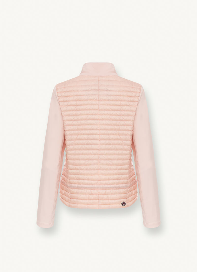 Short jacket with drawstring waist