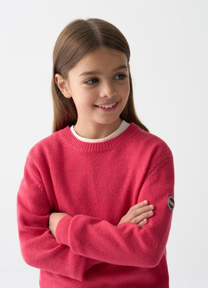 Unisex round-neck pullover