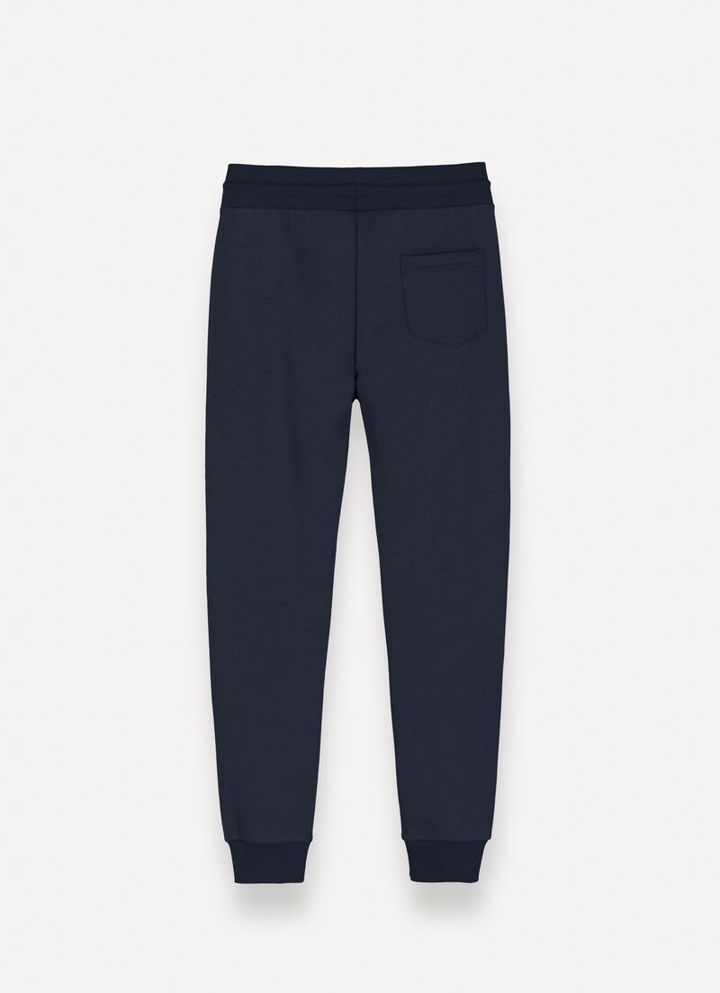 Cotton tracksuit bottoms